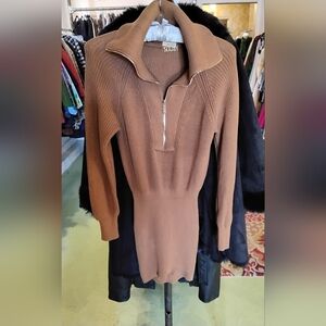 Ser.O.Ya brown knit dress XS